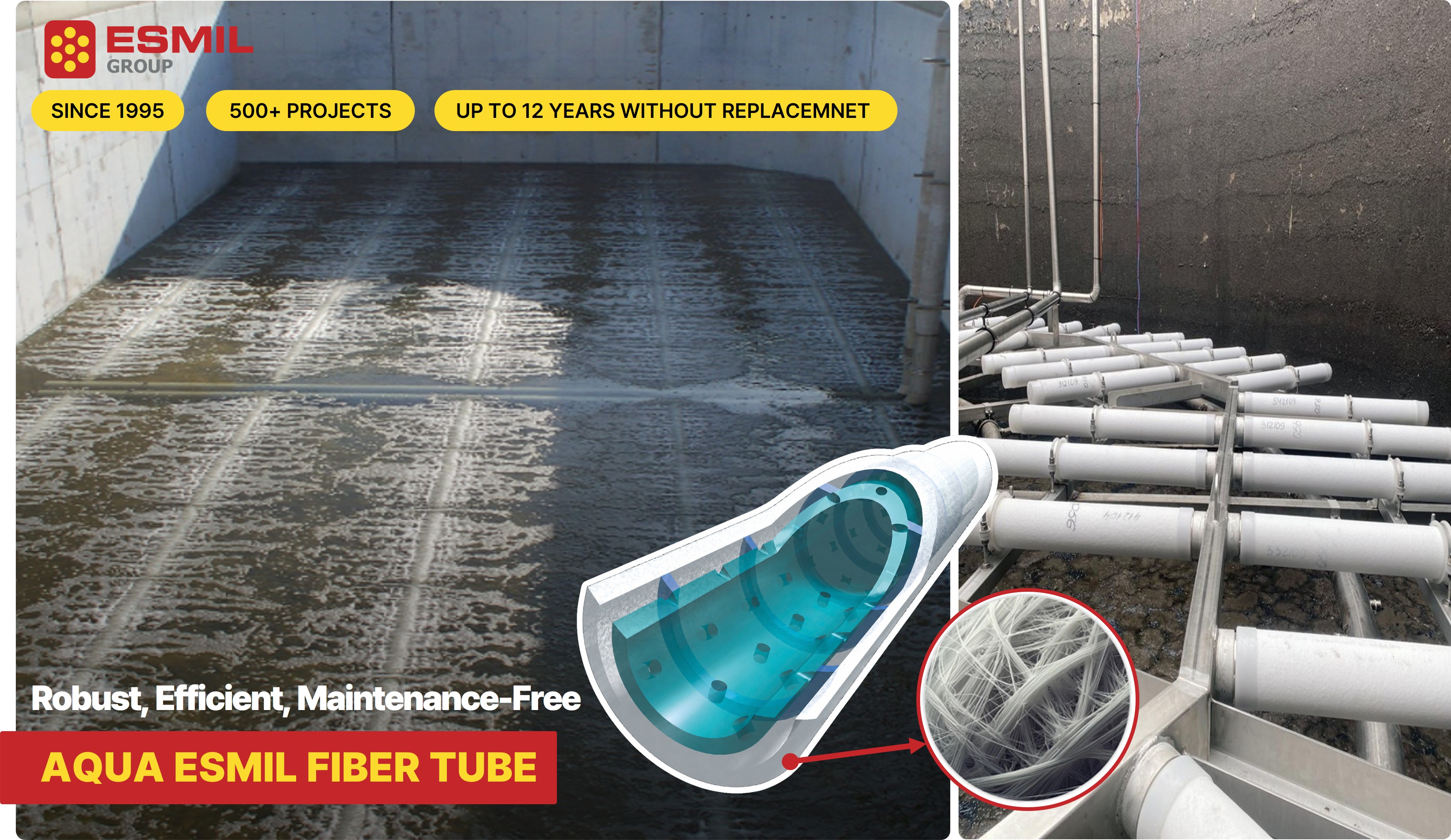 AQUA ESMIL FIBER TUBE Product Overview
